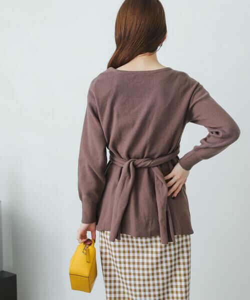 SENSE OF PLACE by URBAN RESEARCH / センスオブプレイス バイ アーバンリサーチ ニット・セーター | ツイストチュニックセーター | 詳細2