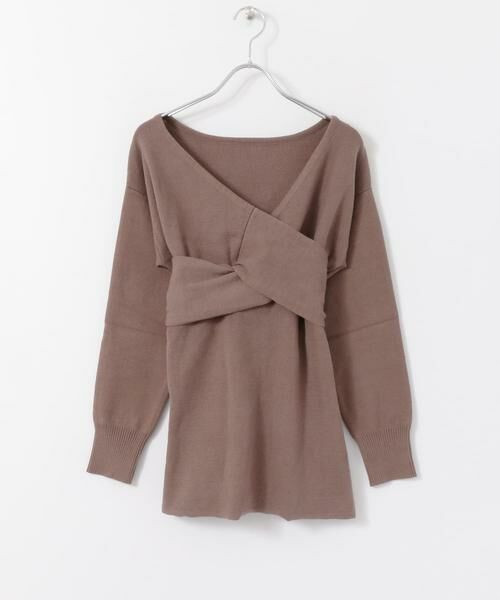 SENSE OF PLACE by URBAN RESEARCH / センスオブプレイス バイ アーバンリサーチ ニット・セーター | ツイストチュニックセーター | 詳細5