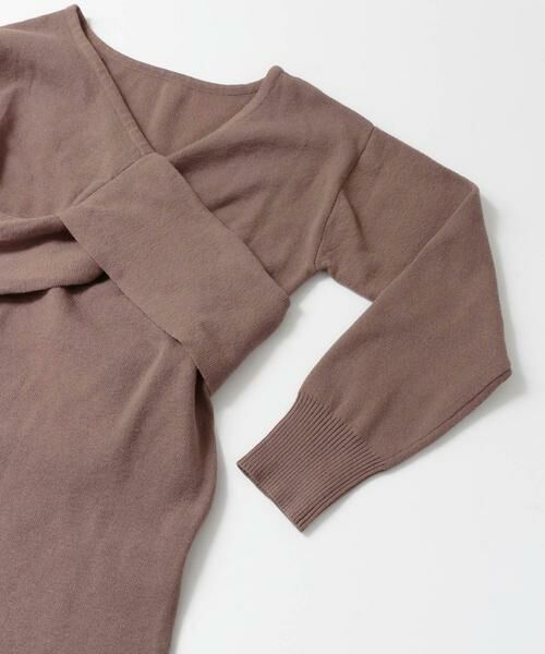 SENSE OF PLACE by URBAN RESEARCH / センスオブプレイス バイ アーバンリサーチ ニット・セーター | ツイストチュニックセーター | 詳細6