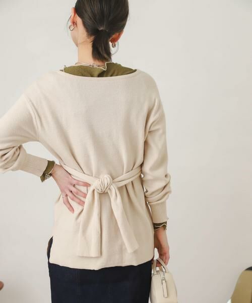SENSE OF PLACE by URBAN RESEARCH / センスオブプレイス バイ アーバンリサーチ ニット・セーター | ツイストチュニックセーター | 詳細13