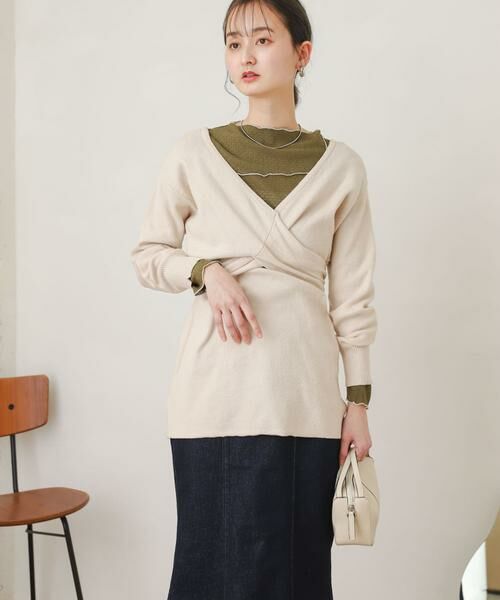 SENSE OF PLACE by URBAN RESEARCH / センスオブプレイス バイ アーバンリサーチ ニット・セーター | ツイストチュニックセーター | 詳細14