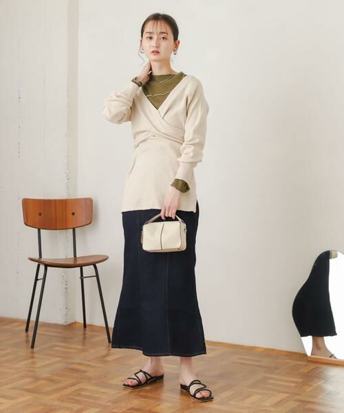 SENSE OF PLACE by URBAN RESEARCH / センスオブプレイス バイ アーバンリサーチ ニット・セーター | ツイストチュニックセーター | 詳細17