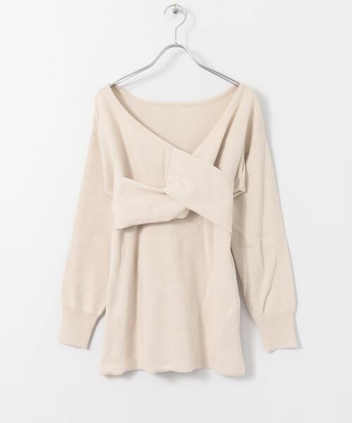 SENSE OF PLACE by URBAN RESEARCH / センスオブプレイス バイ アーバンリサーチ ニット・セーター | ツイストチュニックセーター | 詳細18