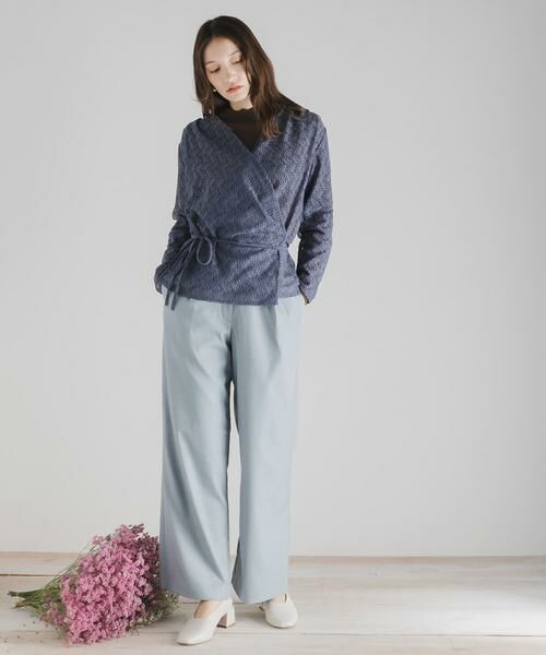 SENSE OF PLACE by URBAN RESEARCH / センスオブプレイス バイ アーバンリサーチ シャツ・ブラウス | カシュクールレースブラウス | 詳細1