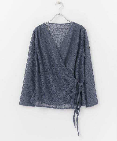 SENSE OF PLACE by URBAN RESEARCH / センスオブプレイス バイ アーバンリサーチ シャツ・ブラウス | カシュクールレースブラウス | 詳細4