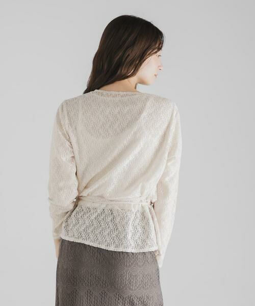 SENSE OF PLACE by URBAN RESEARCH / センスオブプレイス バイ アーバンリサーチ シャツ・ブラウス | カシュクールレースブラウス | 詳細15