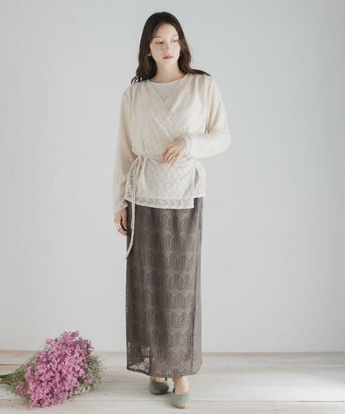 SENSE OF PLACE by URBAN RESEARCH / センスオブプレイス バイ アーバンリサーチ シャツ・ブラウス | カシュクールレースブラウス | 詳細16