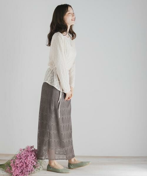 SENSE OF PLACE by URBAN RESEARCH / センスオブプレイス バイ アーバンリサーチ シャツ・ブラウス | カシュクールレースブラウス | 詳細17