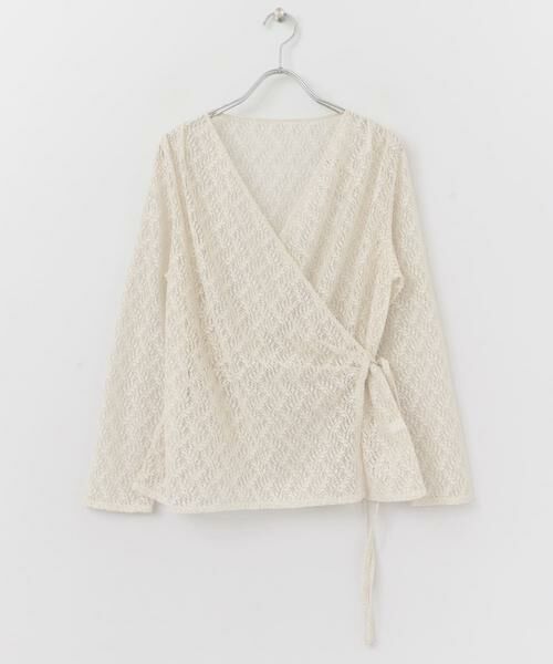 SENSE OF PLACE by URBAN RESEARCH / センスオブプレイス バイ アーバンリサーチ シャツ・ブラウス | カシュクールレースブラウス | 詳細19