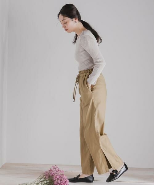 SENSE OF PLACE by URBAN RESEARCH / センスオブプレイス バイ アーバンリサーチ その他パンツ | スリットワイドパンツ | 詳細8