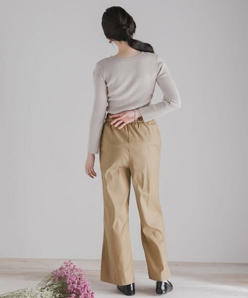 SENSE OF PLACE by URBAN RESEARCH / センスオブプレイス バイ アーバンリサーチ その他パンツ | スリットワイドパンツ | 詳細9