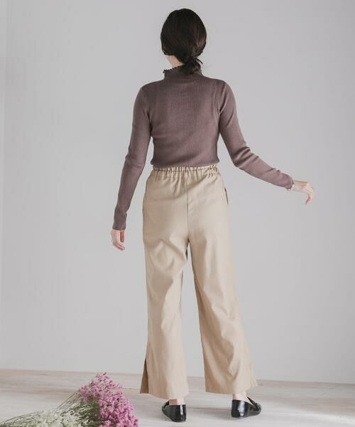 SENSE OF PLACE by URBAN RESEARCH / センスオブプレイス バイ アーバンリサーチ その他パンツ | スリットワイドパンツ | 詳細18