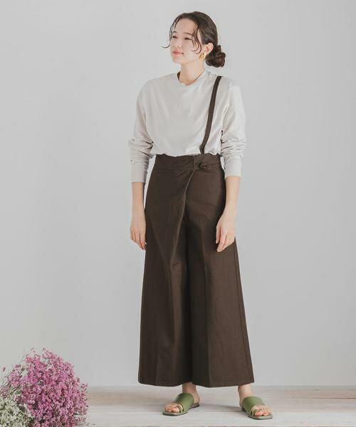 SENSE OF PLACE by URBAN RESEARCH / センスオブプレイス バイ アーバンリサーチ その他パンツ | 2WAYワンショルダーサスツキパンツ | 詳細12