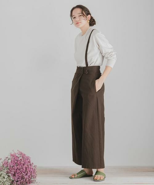 SENSE OF PLACE by URBAN RESEARCH / センスオブプレイス バイ アーバンリサーチ その他パンツ | 2WAYワンショルダーサスツキパンツ | 詳細13