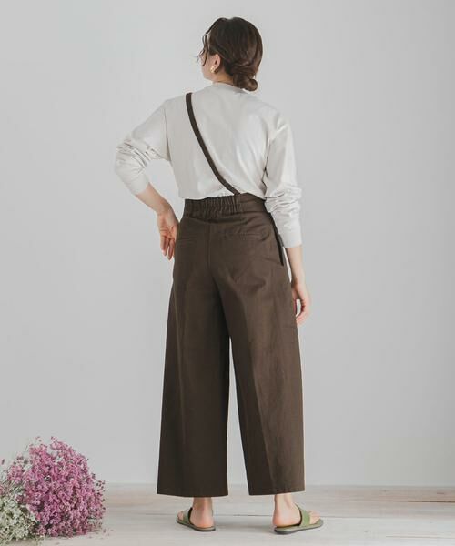 SENSE OF PLACE by URBAN RESEARCH / センスオブプレイス バイ アーバンリサーチ その他パンツ | 2WAYワンショルダーサスツキパンツ | 詳細15