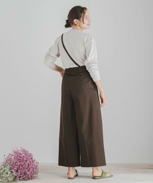 SENSE OF PLACE by URBAN RESEARCH / センスオブプレイス バイ アーバンリサーチ その他パンツ | 2WAYワンショルダーサスツキパンツ(ブラウン)