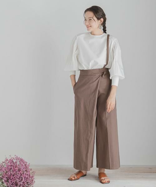 SENSE OF PLACE by URBAN RESEARCH / センスオブプレイス バイ アーバンリサーチ その他パンツ | 2WAYワンショルダーサスツキパンツ | 詳細30