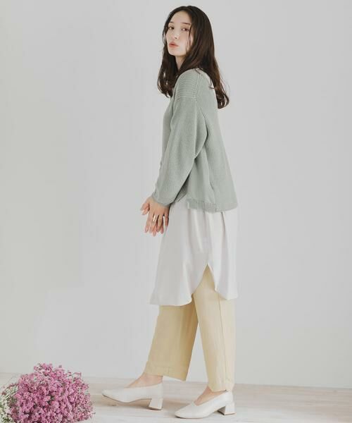 SENSE OF PLACE by URBAN RESEARCH / センスオブプレイス バイ アーバンリサーチ その他パンツ | ワイドストレートヨウリュウパンツ | 詳細30