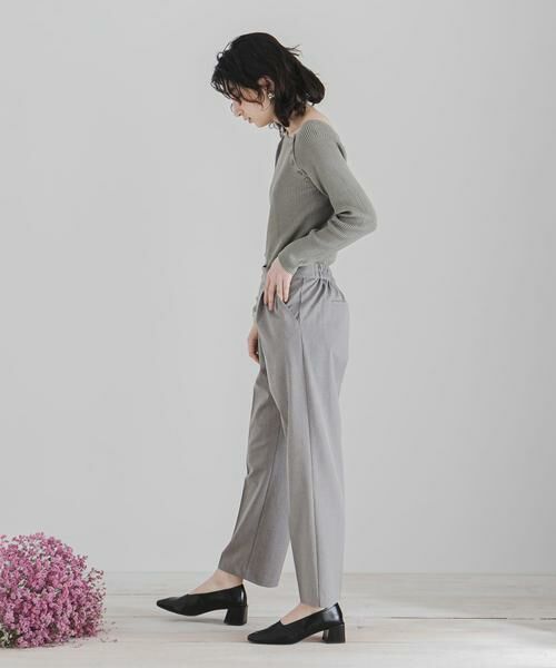 SENSE OF PLACE by URBAN RESEARCH / センスオブプレイス バイ アーバンリサーチ その他パンツ | CARREMANテーパードパンツ | 詳細13