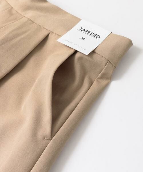 SENSE OF PLACE by URBAN RESEARCH / センスオブプレイス バイ アーバンリサーチ その他パンツ | CARREMANテーパードパンツ | 詳細27
