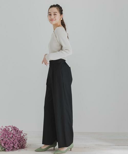 SENSE OF PLACE by URBAN RESEARCH / センスオブプレイス バイ アーバンリサーチ その他パンツ | CARREMANワイドパンツ | 詳細1
