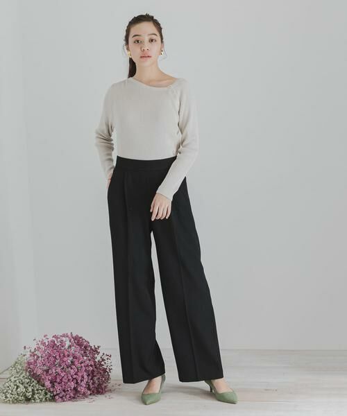 SENSE OF PLACE by URBAN RESEARCH / センスオブプレイス バイ アーバンリサーチ その他パンツ | CARREMANワイドパンツ | 詳細4