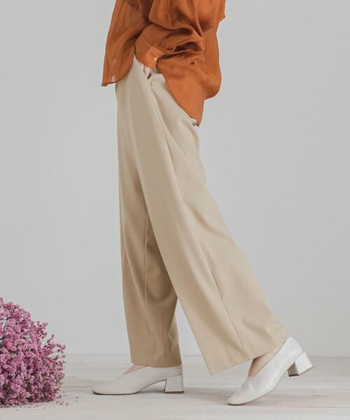 SENSE OF PLACE by URBAN RESEARCH / センスオブプレイス バイ アーバンリサーチ その他パンツ | CARREMANワイドパンツ | 詳細20