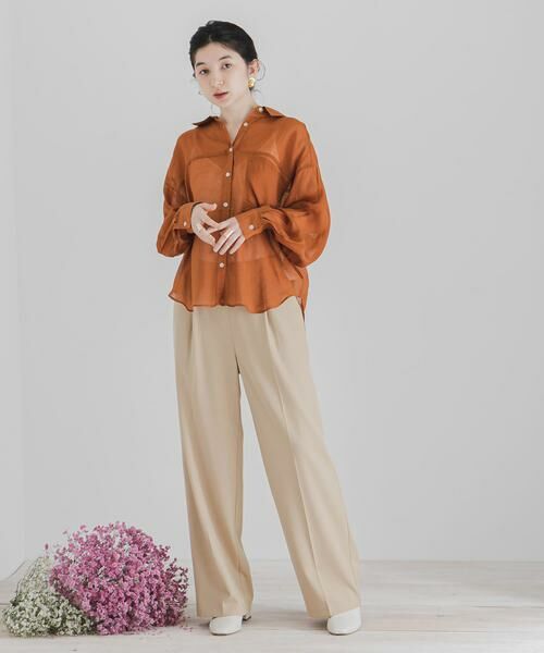 SENSE OF PLACE by URBAN RESEARCH / センスオブプレイス バイ アーバンリサーチ その他パンツ | CARREMANワイドパンツ | 詳細21