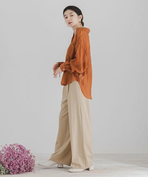 SENSE OF PLACE by URBAN RESEARCH / センスオブプレイス バイ アーバンリサーチ その他パンツ | CARREMANワイドパンツ | 詳細23