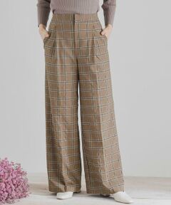 SENSE OF PLACE by URBAN RESEARCH / センスオブプレイス バイ アーバンリサーチ その他パンツ | チェックワイドパンツ