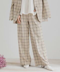 SENSE OF PLACE by URBAN RESEARCH / センスオブプレイス バイ アーバンリサーチ その他パンツ | チェックワイドパンツ