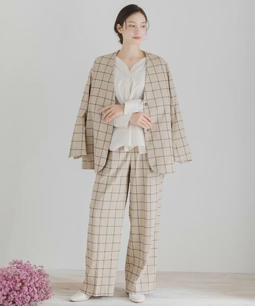 SENSE OF PLACE by URBAN RESEARCH / センスオブプレイス バイ アーバンリサーチ その他パンツ | チェックワイドパンツ | 詳細13