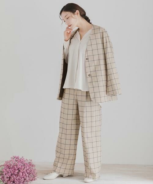 SENSE OF PLACE by URBAN RESEARCH / センスオブプレイス バイ アーバンリサーチ その他パンツ | チェックワイドパンツ | 詳細14