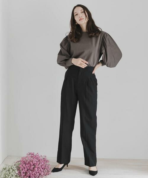 SENSE OF PLACE by URBAN RESEARCH / センスオブプレイス バイ アーバンリサーチ その他パンツ | ツイルテーパードパンツ | 詳細1