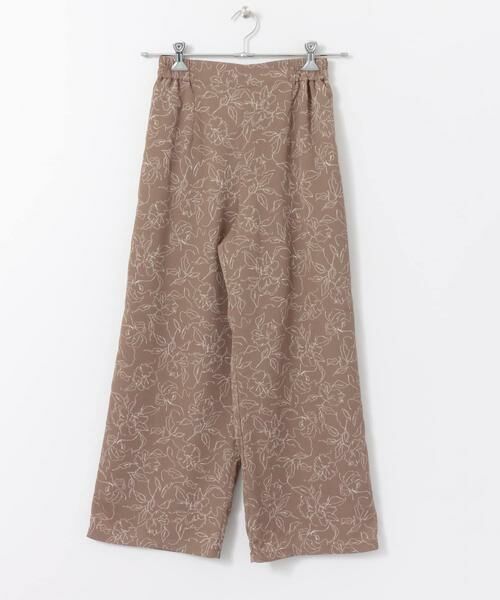 SENSE OF PLACE by URBAN RESEARCH / センスオブプレイス バイ アーバンリサーチ その他パンツ | フラワーナローワイドパンツ | 詳細11