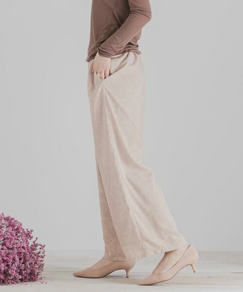 SENSE OF PLACE by URBAN RESEARCH / センスオブプレイス バイ アーバンリサーチ その他パンツ | フラワーナローワイドパンツ | 詳細13