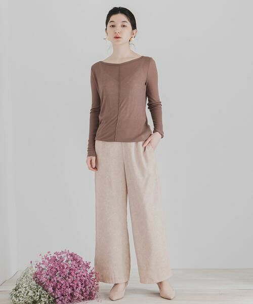 SENSE OF PLACE by URBAN RESEARCH / センスオブプレイス バイ アーバンリサーチ その他パンツ | フラワーナローワイドパンツ | 詳細15