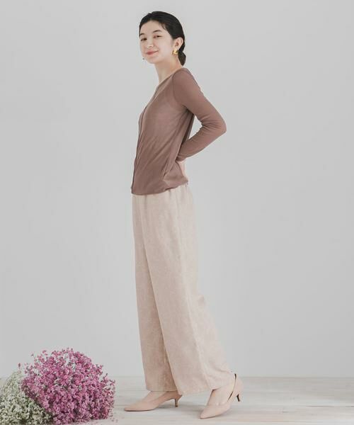 SENSE OF PLACE by URBAN RESEARCH / センスオブプレイス バイ アーバンリサーチ その他パンツ | フラワーナローワイドパンツ | 詳細16