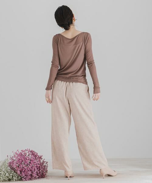 SENSE OF PLACE by URBAN RESEARCH / センスオブプレイス バイ アーバンリサーチ その他パンツ | フラワーナローワイドパンツ | 詳細17