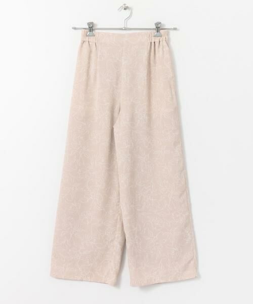 SENSE OF PLACE by URBAN RESEARCH / センスオブプレイス バイ アーバンリサーチ その他パンツ | フラワーナローワイドパンツ | 詳細18