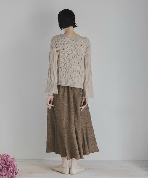 SENSE OF PLACE by URBAN RESEARCH / センスオブプレイス バイ アーバンリサーチ スカート | リーフプリントティアードスカート | 詳細3