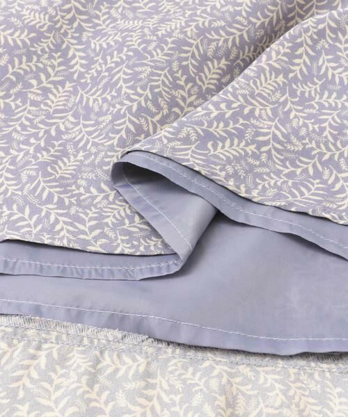 SENSE OF PLACE by URBAN RESEARCH / センスオブプレイス バイ アーバンリサーチ スカート | リーフプリントティアードスカート | 詳細12