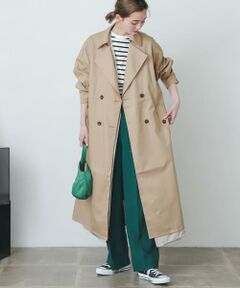 未使用　アーバンリサーチ　ノーカラー　トレンチコート URBAN RESEARCH（アーバンリサーチ）の「ノーカラーロング