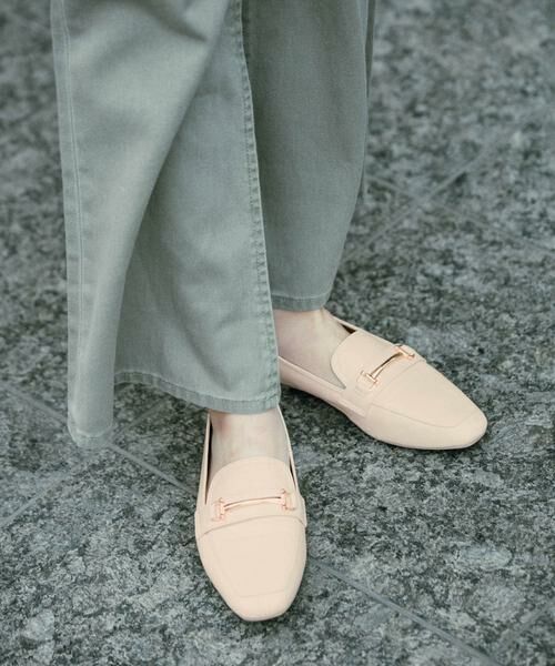 SENSE OF PLACE by URBAN RESEARCH / センスオブプレイス バイ アーバンリサーチ フラットシューズ | ソフトフェイクレザービットローファー | 詳細10