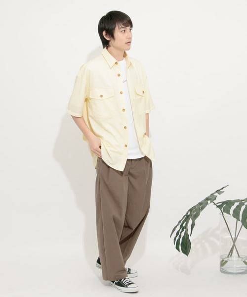 SENSE OF PLACE by URBAN RESEARCH / センスオブプレイス バイ アーバンリサーチ シャツ・ブラウス | CPOシャツ(5分袖) | 詳細2