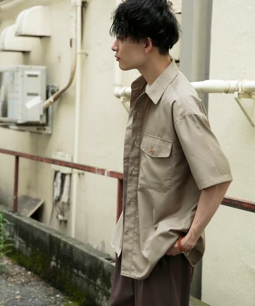 SENSE OF PLACE by URBAN RESEARCH / センスオブプレイス バイ アーバンリサーチ シャツ・ブラウス | CPOシャツ(5分袖) | 詳細5