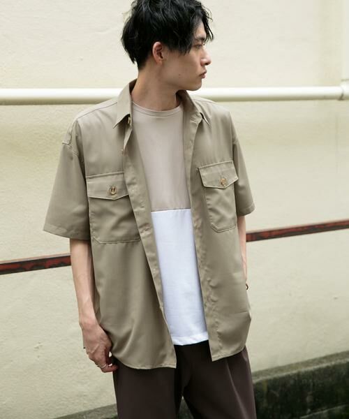 SENSE OF PLACE by URBAN RESEARCH / センスオブプレイス バイ アーバンリサーチ シャツ・ブラウス | CPOシャツ(5分袖) | 詳細6