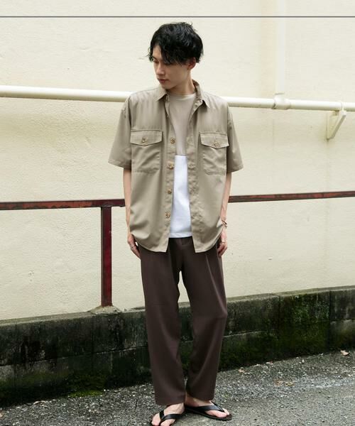 SENSE OF PLACE by URBAN RESEARCH / センスオブプレイス バイ アーバンリサーチ シャツ・ブラウス | CPOシャツ(5分袖) | 詳細7