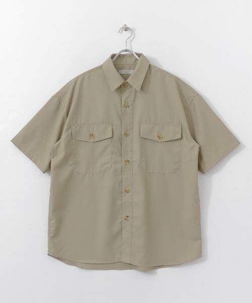 SENSE OF PLACE by URBAN RESEARCH / センスオブプレイス バイ アーバンリサーチ シャツ・ブラウス | CPOシャツ(5分袖) | 詳細8