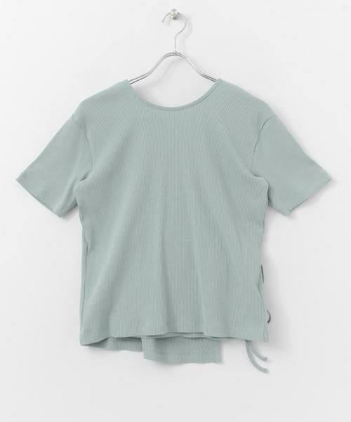 SENSE OF PLACE by URBAN RESEARCH / センスオブプレイス バイ アーバンリサーチ Tシャツ | オーガニックコットンバックカシュクールトップ | 詳細5